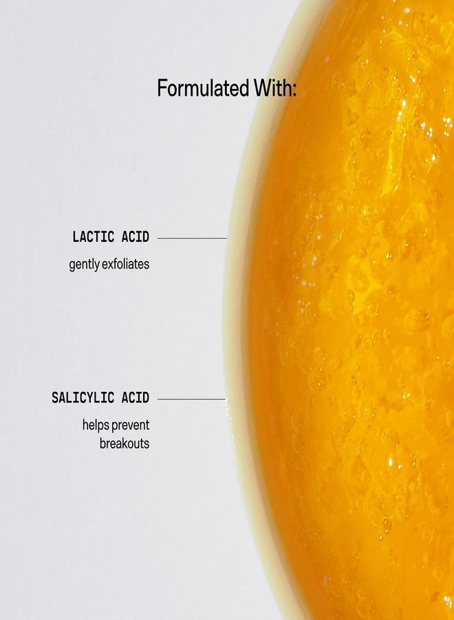 Versed Doctor's Visit Skin Resurfacing Face Mask - Glycolic Acid + Lactic Acid Face Exfoliant for Dark Spots & Skin Texture - AHA BHA Enzyme Mask to Brighten, Smooth Rejuvenate (1.7 fl oz / 50 ml) - Image 4